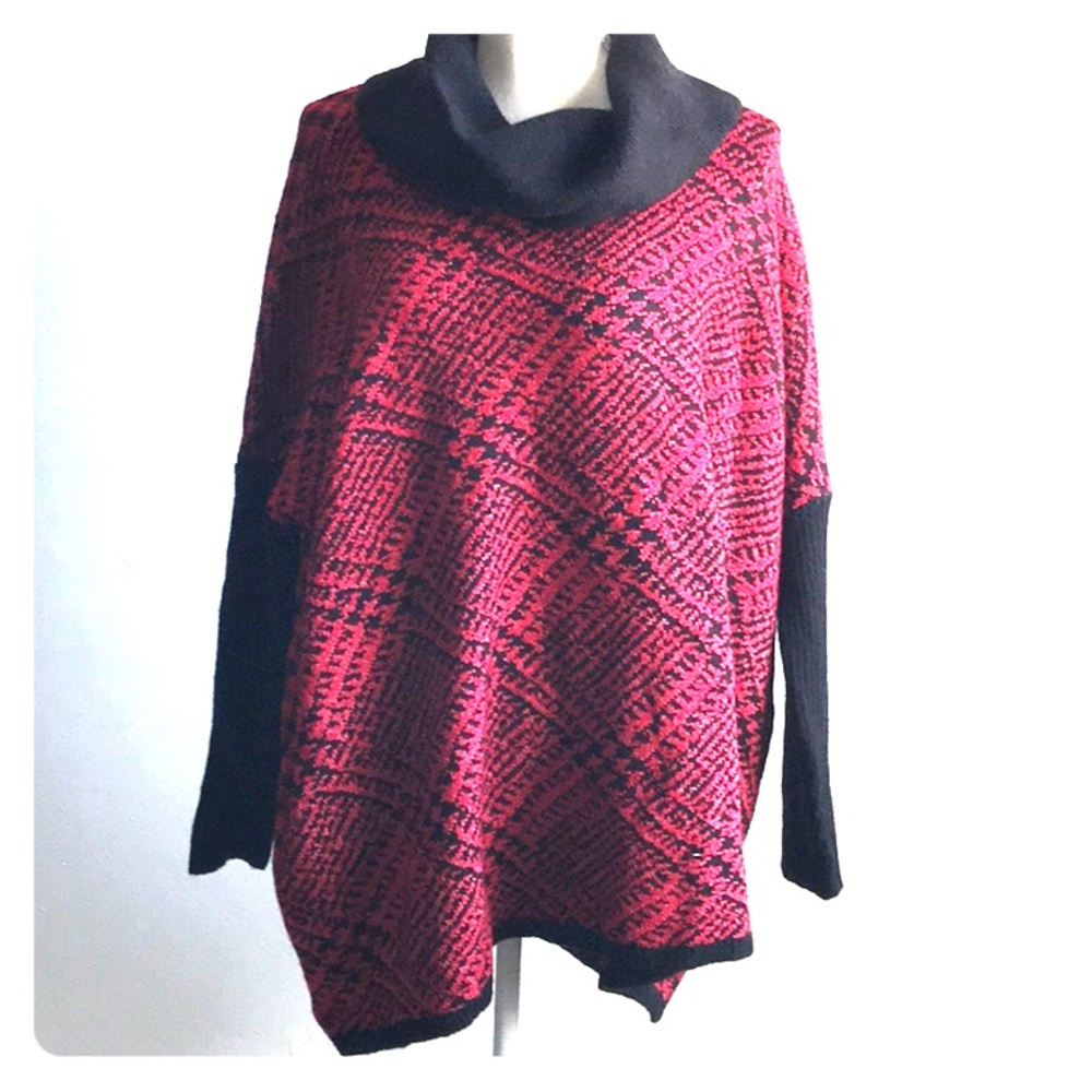 Joseph Allen Cowl neck poncho sweater